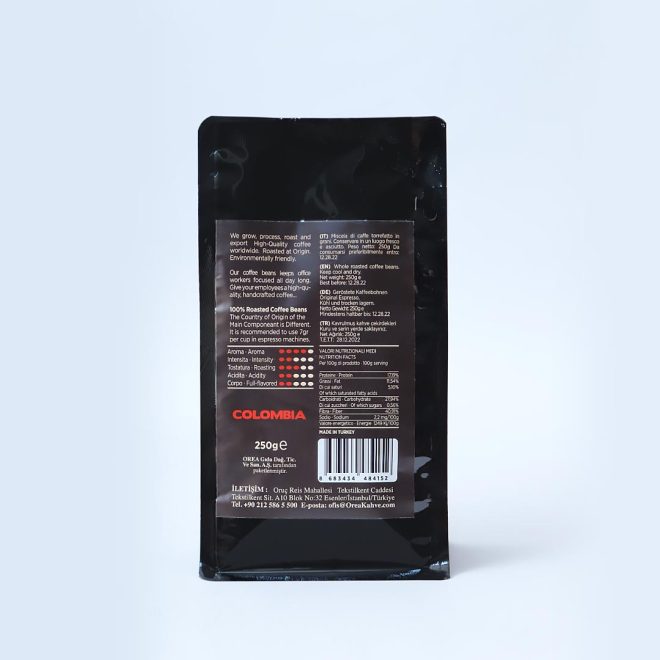 OREA Kolombiya Premium Çekirdek Kahve - Görsel 5