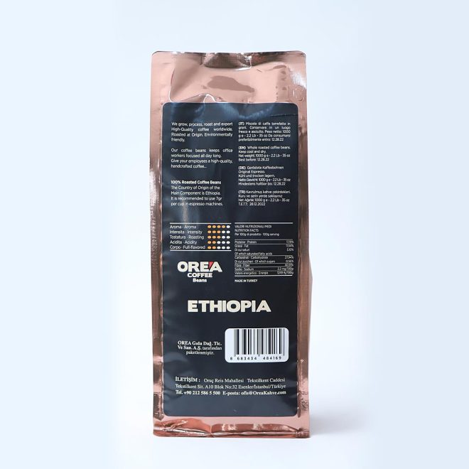 OREA Etiyopya Premium Çekirdek Kahve - Görsel 3